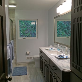 Marvin Davis Construction - Hall bathroom remodeled by Marvin Davis Construction in 2014 - General Contractors Near Me - San Jose, California