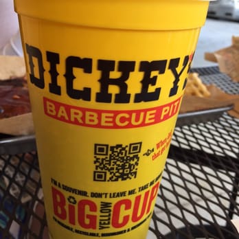 Dickey's Barbecue Pit - If u come back, bring your Dickeys cup and it's cheaper to pay for a refill than purchase a cup again and again! - Barbeque Near Me - Sacramento, California Dickey's Barbecue Pit - If u come back, bring your Dickeys cup and it's cheaper to pay for a refill than purchase a cup again and again! - Barbeque Near Me - Sacramento, California