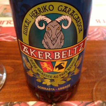 Restaurant LTB - La Table Basque - Bonne bière ambrée basque. - French Near Me - Biarritz, 64