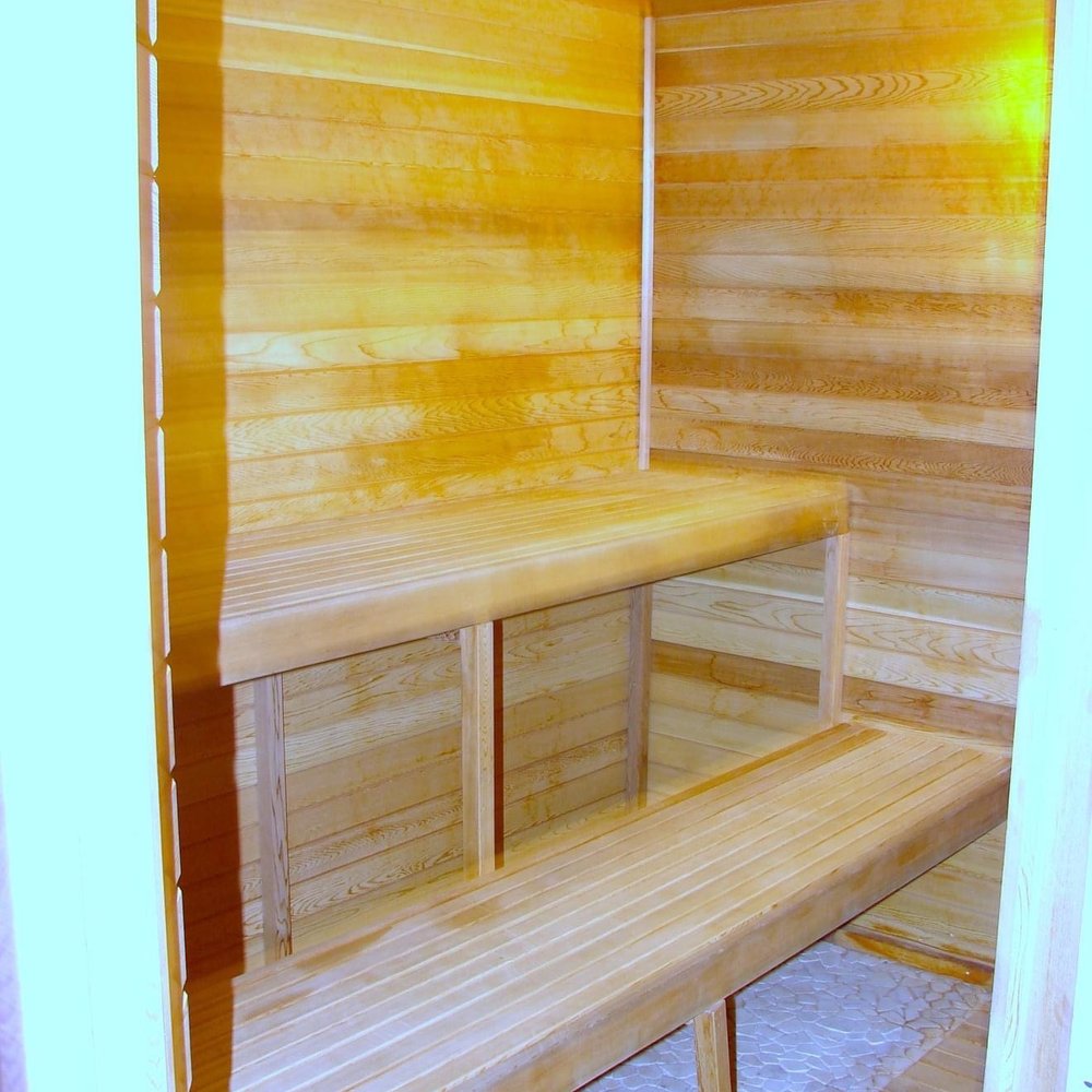 Sunset Inn & Suites - Inside of Dry Sauna in Starlight Glacier room. - Hotels Near Me - Clinton, Illinois Sunset Inn & Suites - Inside of Dry Sauna in Starlight Glacier room. - Hotels Near Me - Clinton, Illinois
