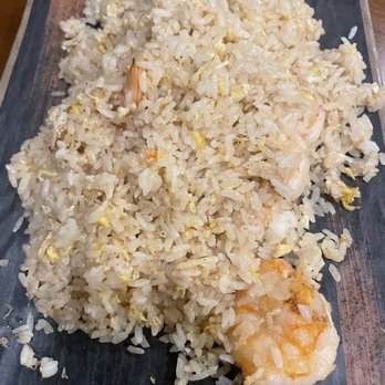 Asian Cuisine And Bar - Shrimp Fried Rice with No Veggies! - Japanese Near Me - Oneonta, New York