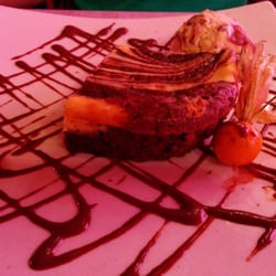 Asador Avelino - Brownie con helado de plátano