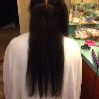 K One Salon - My husbands hair that I had wefted before it was cut. - Hair Salons Near Me - Houston, Texas K One Salon - My husbands hair that I had wefted before it was cut. - Hair Salons Near Me - Houston, Texas