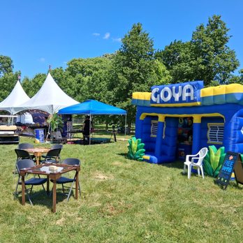 Fiestas Puertorriquenas - Goya is a major sponsor, and they've got an inflatable tent with free juice - Festivals Near Me - Chicago, Illinois Fiestas Puertorriquenas - Goya is a major sponsor, and they've got an inflatable tent with free juice - Festivals Near Me - Chicago, Illinois