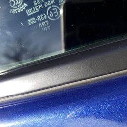 2 weeks later. None of the 10 windows on my car is done right. Either debris under it, creases/cracks, or cut too short