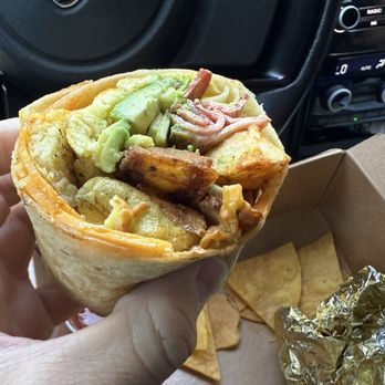 Just What I Kneaded - La breakfast burrito - Vegan Near Me - Los Angeles, California Just What I Kneaded - La breakfast burrito - Vegan Near Me - Los Angeles, California
