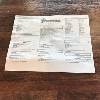 Cook Out - Menu - Burgers Near Me - Memphis, Tennessee Cook Out - Menu - Burgers Near Me - Memphis, Tennessee