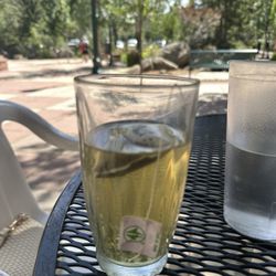 Iced green tea