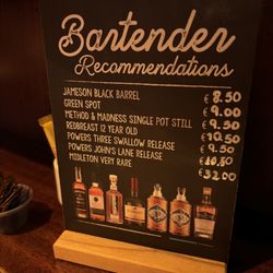 The Bankers Bar - Bartender Recommendations.
