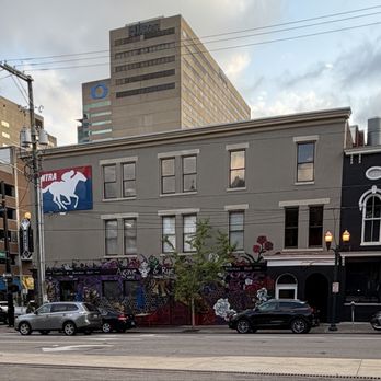 Agave & Rye - Lexington Square - Exterior mural on side of building - Cocktail Bars Near Me - Lexington, Kentucky