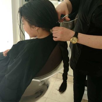 Jean Claude Biguine - Getting hair braid cut the free having her hair washed. - Cosmetics & Beauty Supply Near Me - New York, New York