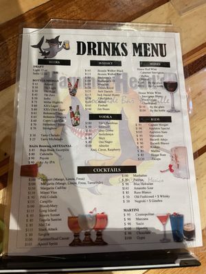 Menu photo 2 Hammer Head's San Carlos, SON
