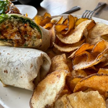 The Goat Sobro - Hot chicken wrap. - American Near Me - Nashville, Tennessee The Goat Sobro - Hot chicken wrap. - American Near Me - Nashville, Tennessee