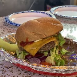 King's Craft Beer, Wine, & Deli - Grabbing an awesome burger & listening to some live music