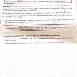 Mohave Mental Health Clinic - Revocation Application instructions pg 2