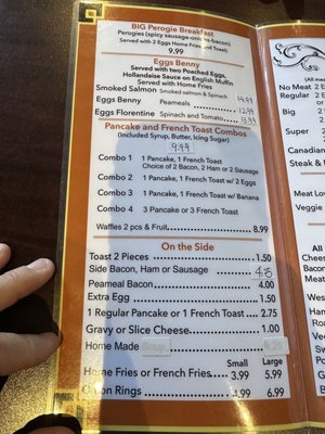 Menu photo 5 John Street Diner Hamilton, ON