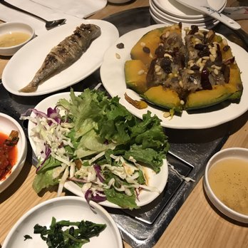 Choi's Garden - Pumpkin mochi rice and fish - Korean Near Me - Honolulu, Hawaii Choi's Garden - Pumpkin mochi rice and fish - Korean Near Me - Honolulu, Hawaii
