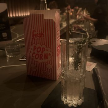 Persona - drink and popcorn - Cocktail Bars Near Me - San Francisco, California