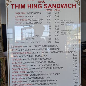 Thim Hing Banh Mì - Sandwiches Near Me - Houston, Texas Thim Hing Banh Mì - Sandwiches Near Me - Houston, Texas