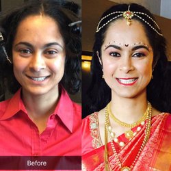 Makeup by Khushboo - South Indian bride