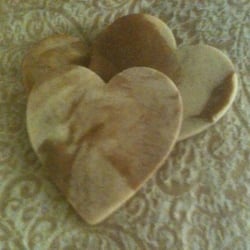 Cristina's Dog Treats - Spotted Love a blend of carob and vanilla. They are so pretty