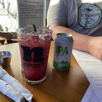 Thirsty Whale - ME Blueberry Margarita and Peaks IPA - American Near Me - Bar Harbor, Maine