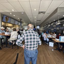 Inside the restaurant