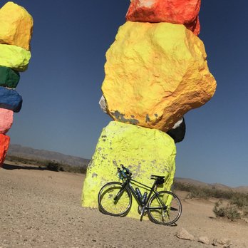 Seven Magic Mountains - Public Art Near Me - Las Vegas, Nevada
