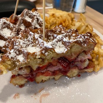 Waffle Stop - Monte Cristo sandwich - Breakfast & Brunch Near Me - Silverdale, Washington Waffle Stop - Monte Cristo sandwich - Breakfast & Brunch Near Me - Silverdale, Washington