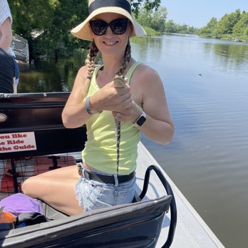 Ultimate Swamp Adventures - Baby gater "Chewey"! He's only about 2 years old and will for a foot a year! - Tours Near Me - Westwego, Louisiana