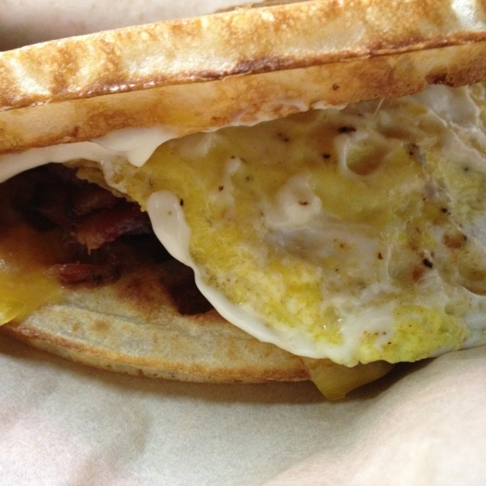 Bruxie - Bacon, Egg & Cheddar - Sandwiches Near Me - Orange, California Bruxie - Bacon, Egg & Cheddar - Sandwiches Near Me - Orange, California