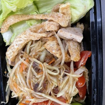 Nok’s Kitchen - Papaya salad - Laotian Near Me - Westminster, California