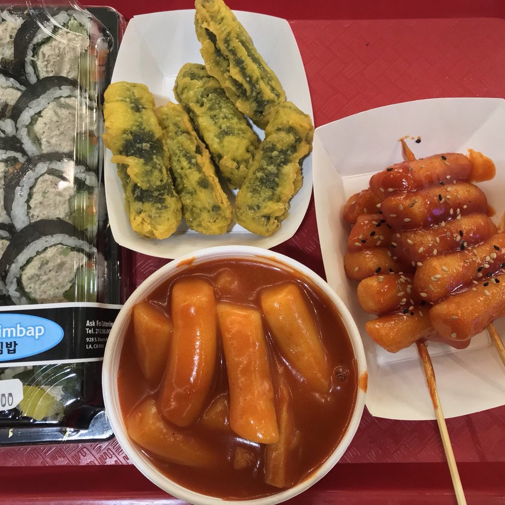 Awoolim - Tuna kimbap, fried seaweed roll, spicy rice cakes, fried rice cakes - Korean Near Me - Los Angeles, California Awoolim - Tuna kimbap, fried seaweed roll, spicy rice cakes, fried rice cakes - Korean Near Me - Los Angeles, California