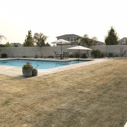 October 3rd...renovated, reseeded and fertilized