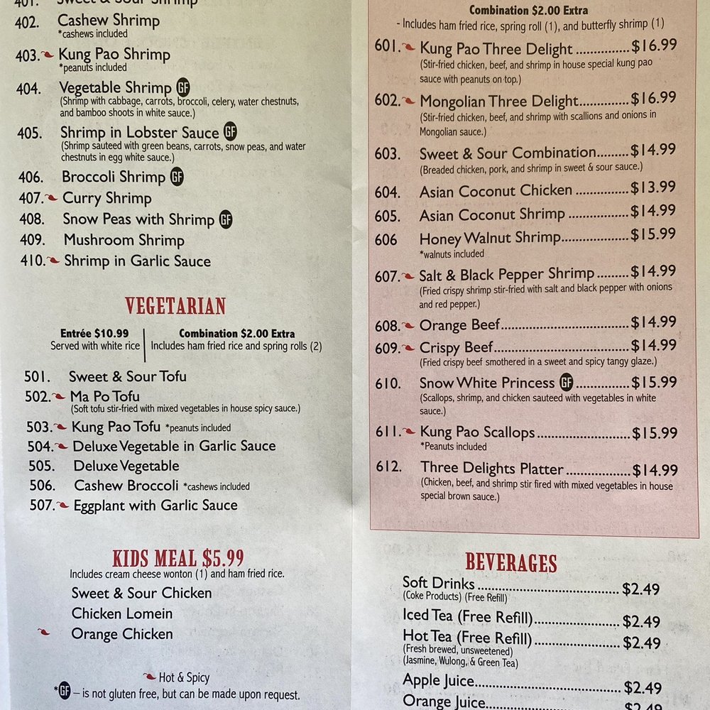 Lucky Bowl - Menu-2 (May 2023) - Chinese Near Me - Sandy, Utah