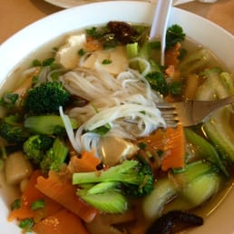 Vegetarian Rice Noodle Soup / Hủ Tiếu Chay