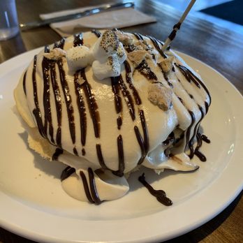 Egghead Cafe - S'mores Pancakes - Coffee & Tea Near Me - Honolulu, Hawaii