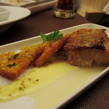 JaBistro - Gindara ($22) - black cod, bacon, shrimp toast - Japanese Near Me - Toronto, Ontario