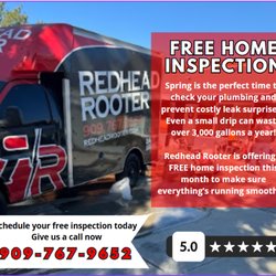 RedHead Rooter - Free Home Inspection
