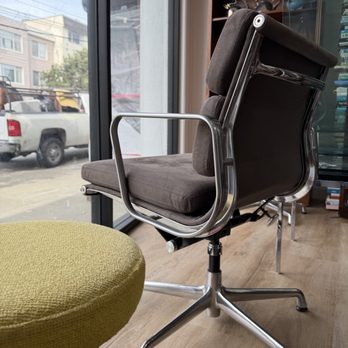 Local Strange - Eames soft pad chair - Antiques Near Me - San Francisco, California Local Strange - Eames soft pad chair - Antiques Near Me - San Francisco, California