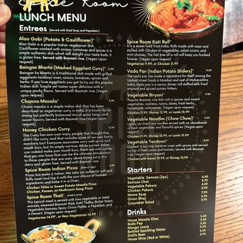 Spice Room - Menu - Indian Near Me - Denver, Colorado Spice Room - Menu - Indian Near Me - Denver, Colorado