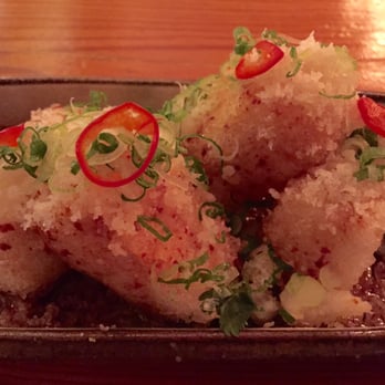 Danji - Tofu with Ginger Scallion Dressing (Soy Vinaigrette) - Korean Near Me - New York, New York Danji - Tofu with Ginger Scallion Dressing (Soy Vinaigrette) - Korean Near Me - New York, New York
