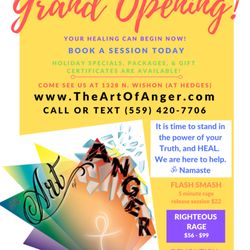 The Art of Anger - Grand Opening