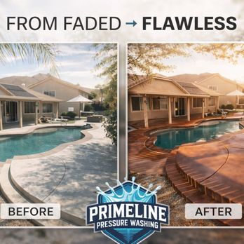 PrimeLine Pressure Washing - concrete stain pool deck before and after - Pressure Washers Near Me - Menifee , California PrimeLine Pressure Washing - concrete stain pool deck before and after - Pressure Washers Near Me - Menifee , California