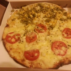 Sollo Pizzaria - Pizza sabor palmito e jardineira