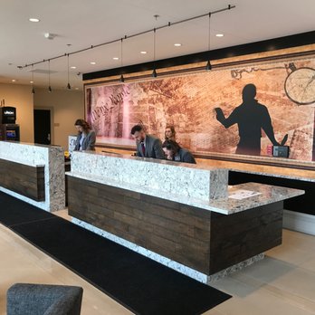 Capitol Granite - JMU Front Desk in Cambria, Bellingham 2CM - Countertop Installation Near Me - Midlothian, Virginia