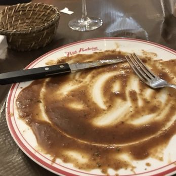 Le Petit Pontoise - Main course pork cheeks after the fact. They brought more baguettes to soak up the gravy. - Bistros Near Me - Paris, 75 Le Petit Pontoise - Main course pork cheeks after the fact. They brought more baguettes to soak up the gravy. - Bistros Near Me - Paris, 75