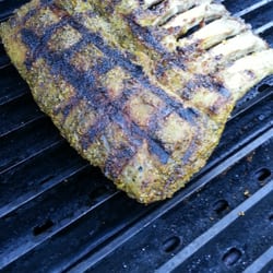 Dog Day Spice Rub - Rack of Lamb with Raven's Righteous Rub!!!!