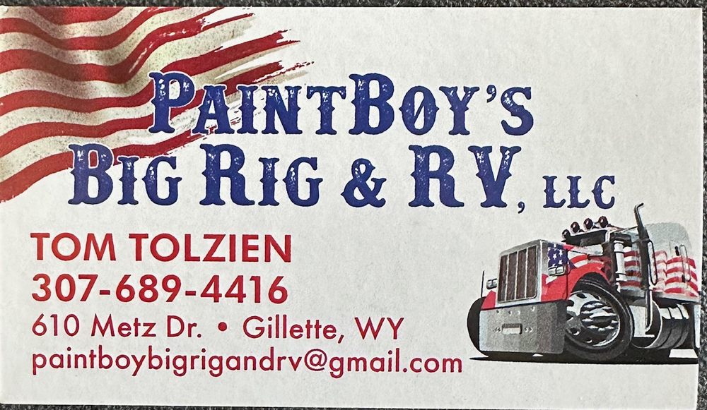 PAINTBOY’S BIG RIG AND RV Updated August 2024 610 Metz Dr, Gillette