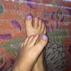 Elite Nails - The pedi I got today.